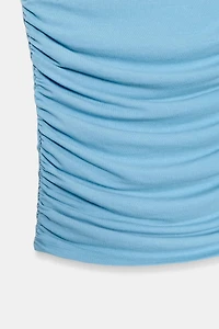 DRAPED ASYMMETRIC TOP