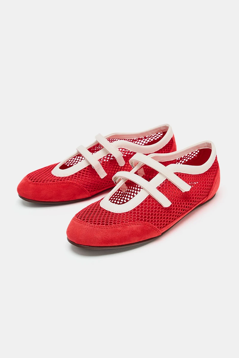BALLERINES SPORT EN RÉSILLE