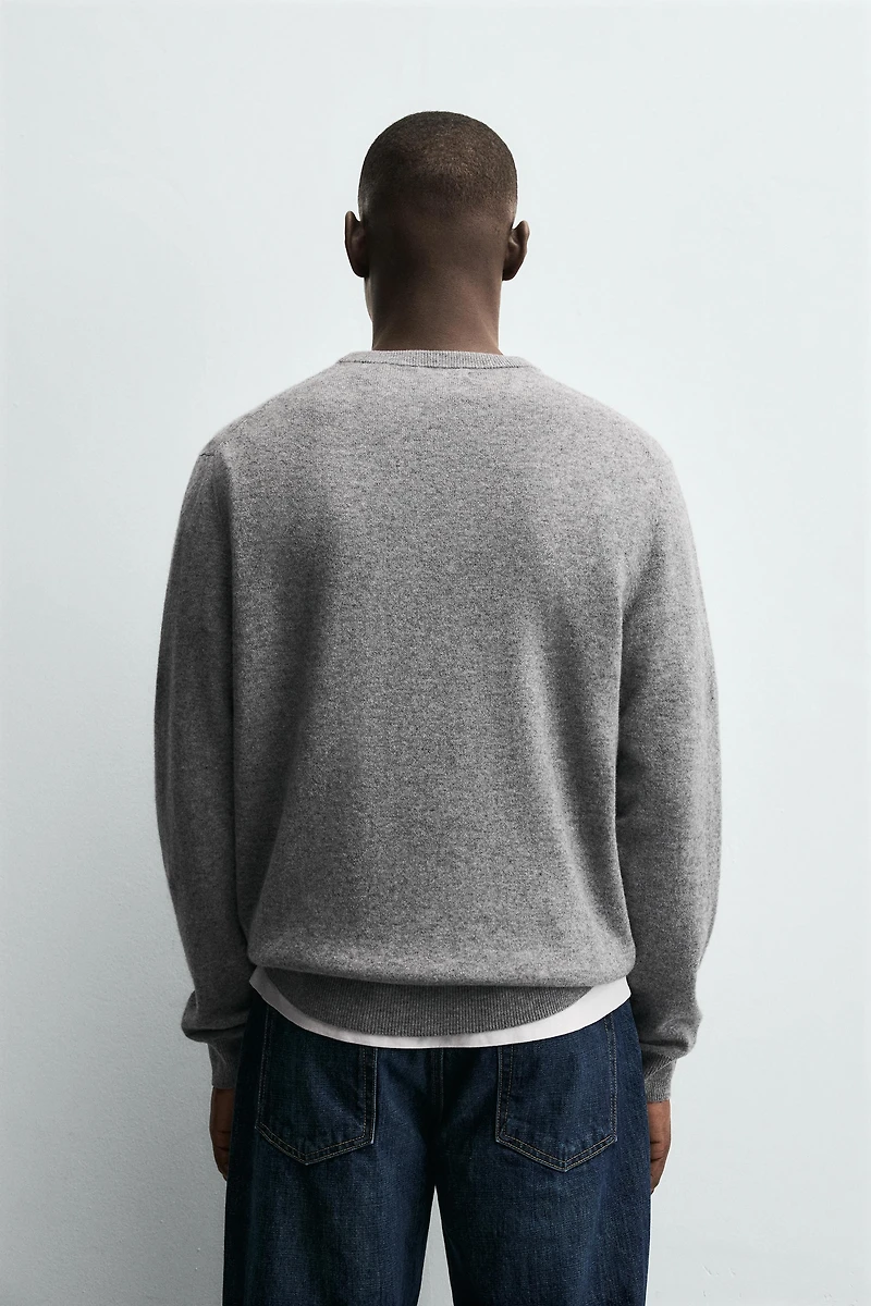 WOOL CASHMERE SWEATER