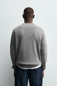 WOOL CASHMERE SWEATER