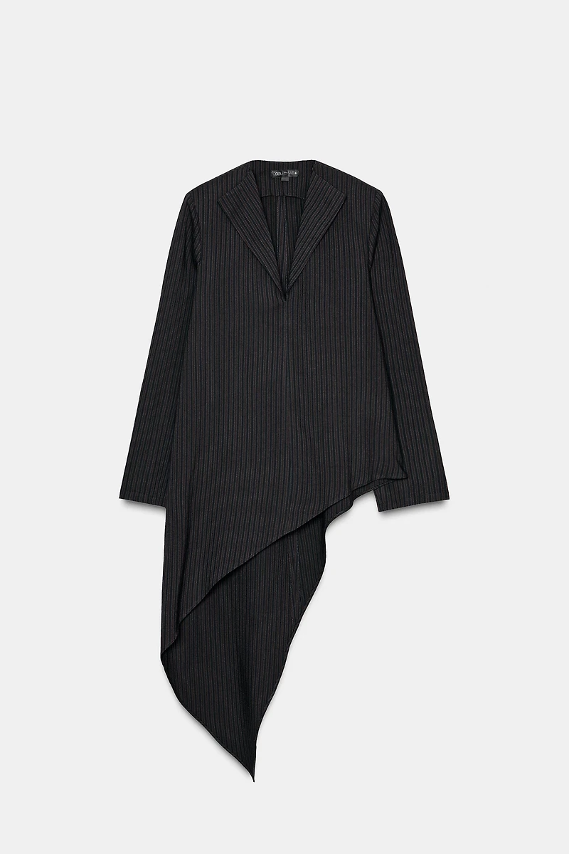 ZW COLLECTION ASYMMETRIC STRIPED TOP