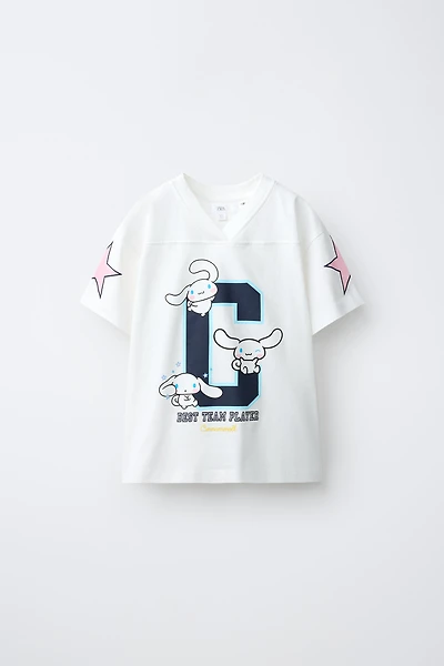 T-SHIRT VARSITY CINNAMOROLL © SANRIO