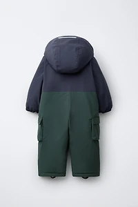 COMBINAISON LONGUE DÉPERLANTE COLOR BLOCK