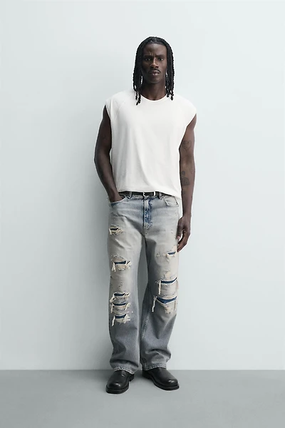 JEAN LOOSE FIT DÉCHIRÉ