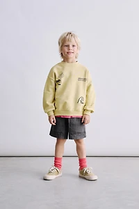 COMBINED TEXTURED SHORTS