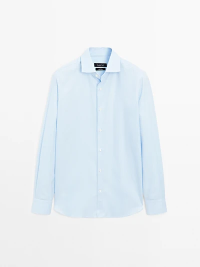 Chemise slim à rayures