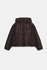 WATER AND WIND PROTECTION SHORT PUFFER ANORAK