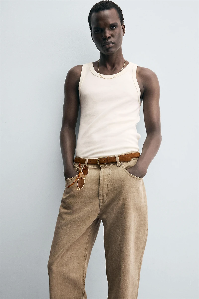 RIBBED TANK TOP