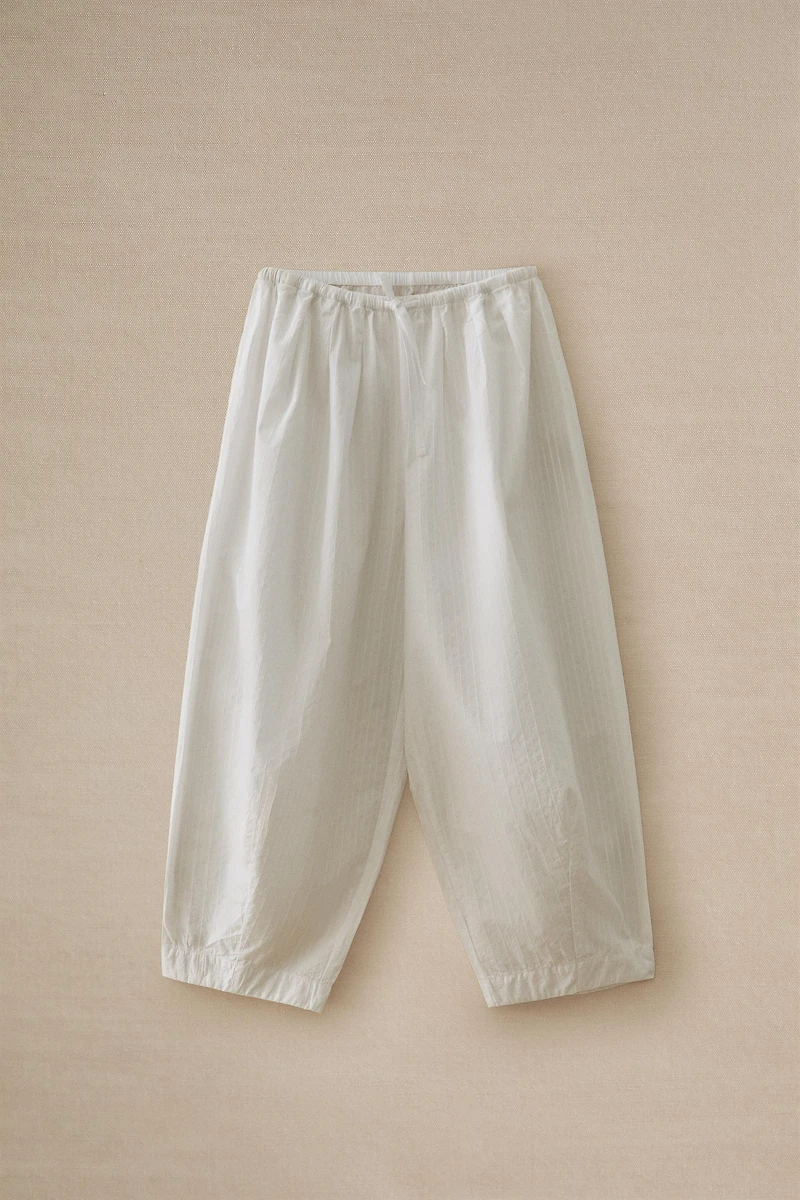 LONG COTTON TROUSERS