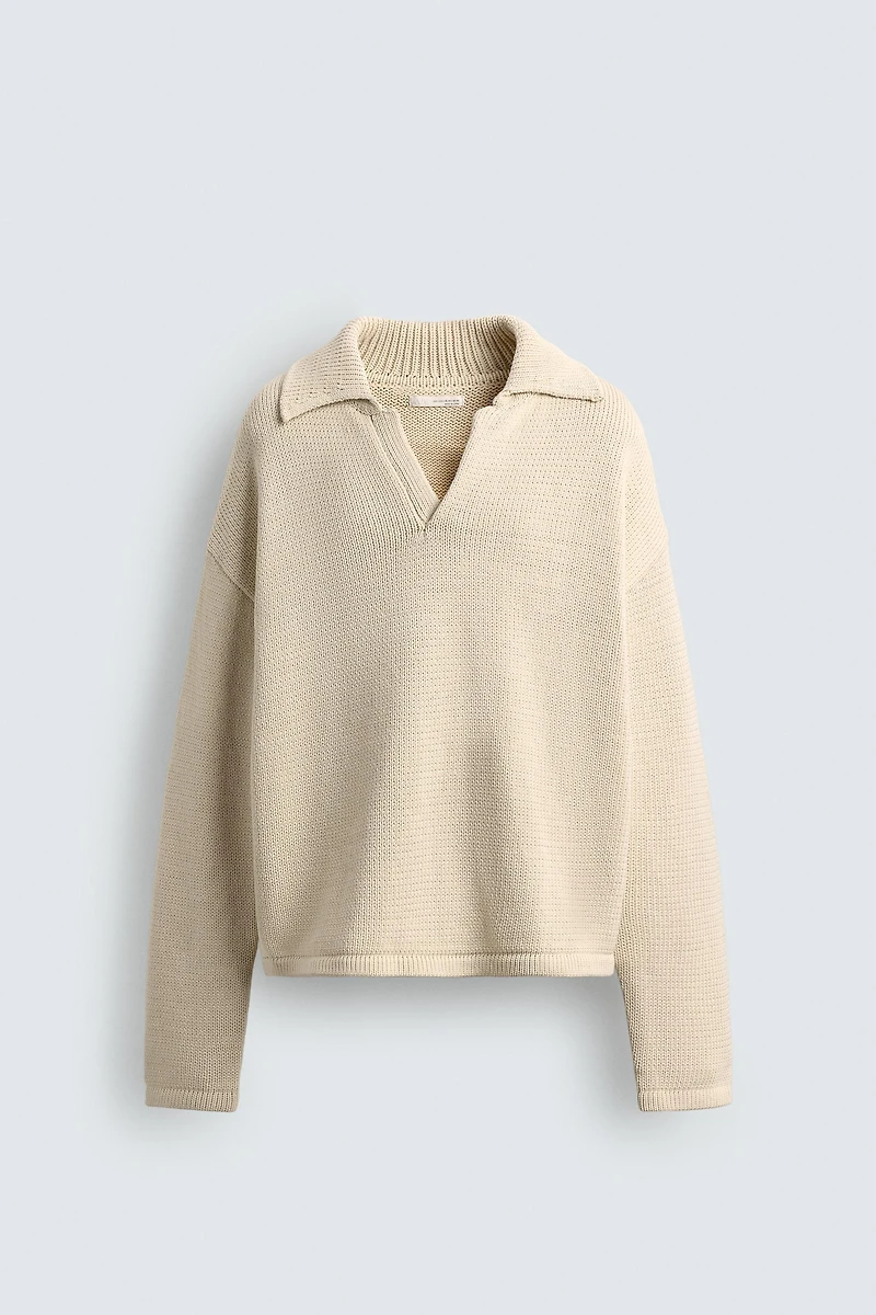 POLO EN MAILLE DE COTON