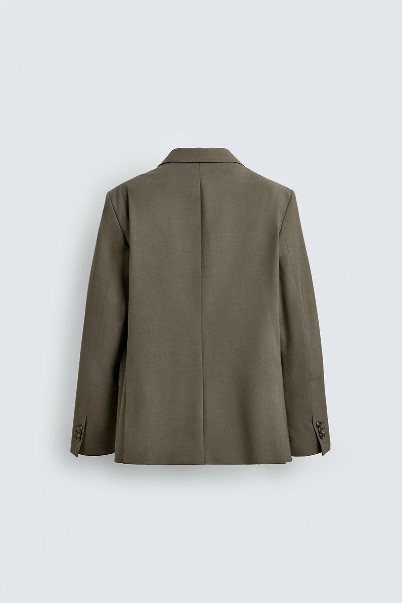 DOUBLE BREASTED SUIT JACKET
