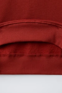 VARSITY PRINT SWEATSHIRT