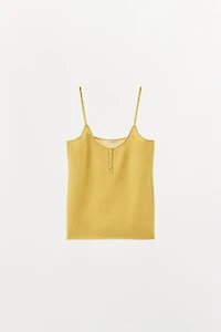 KNIT STRAPPY TOP
