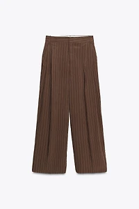 DOUBLE PLEAT FLAP PANTS