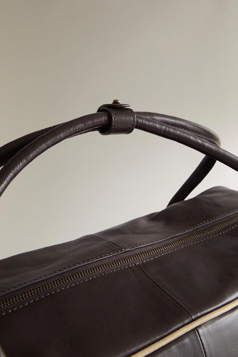 LEATHER GOLF BAG