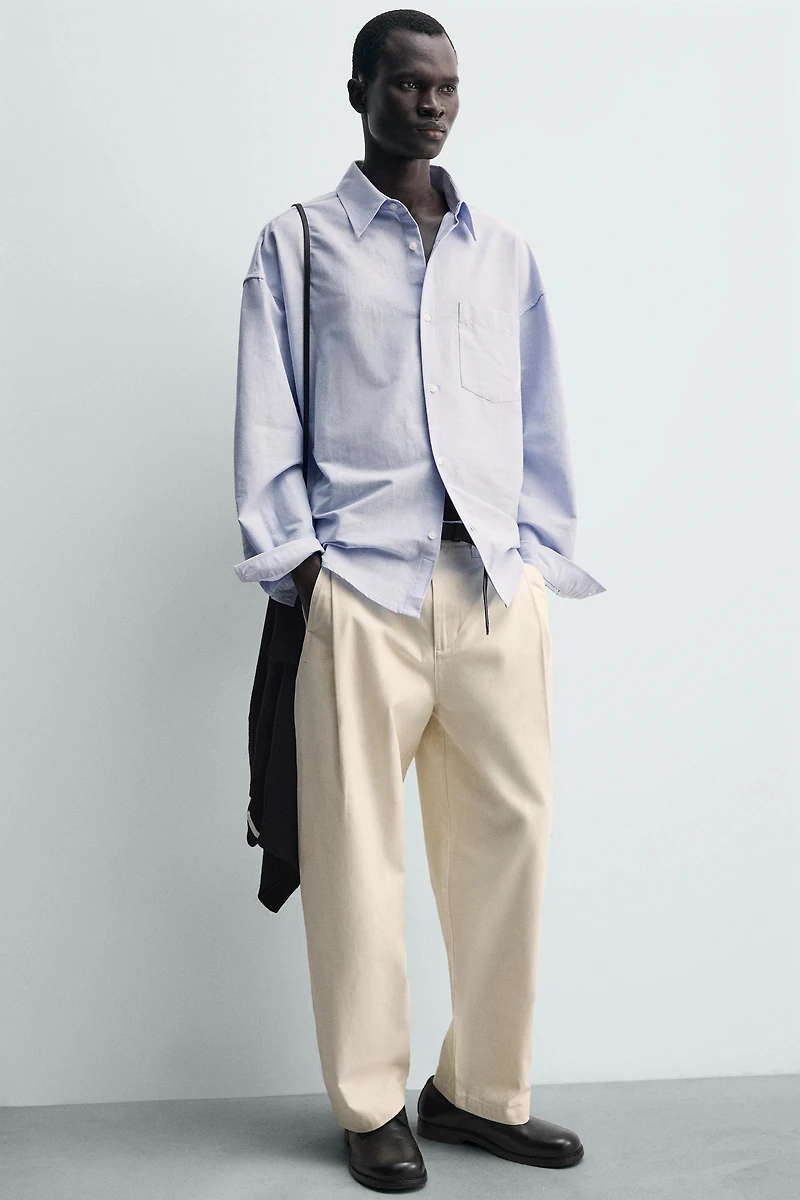 PANTALON BALLOON FIT PLIS