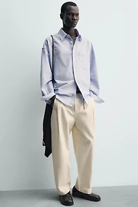 PANTALON BALLOON FIT PLIS