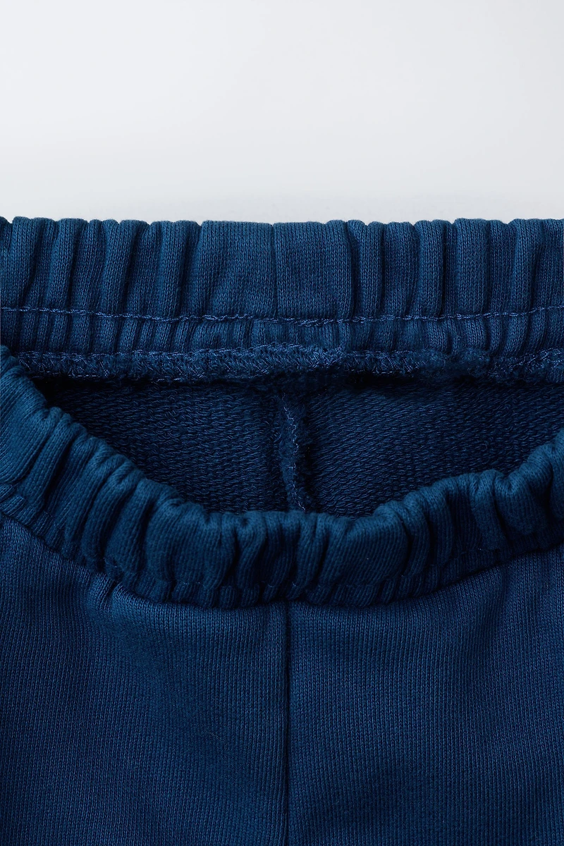 SWEATSHIRT AND WIDE LEG PANTS SET WITH LABEL