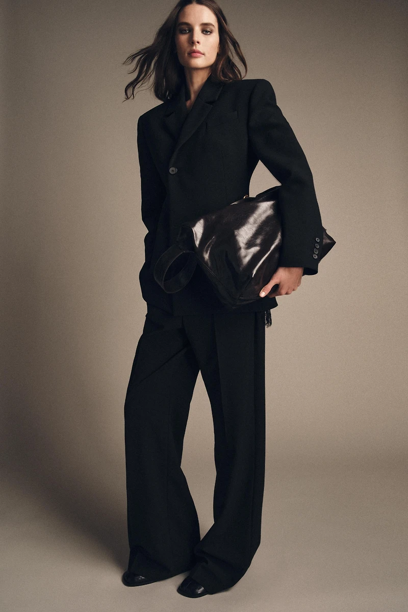 ZW COLLECTION FITTED BUTTON BLAZER