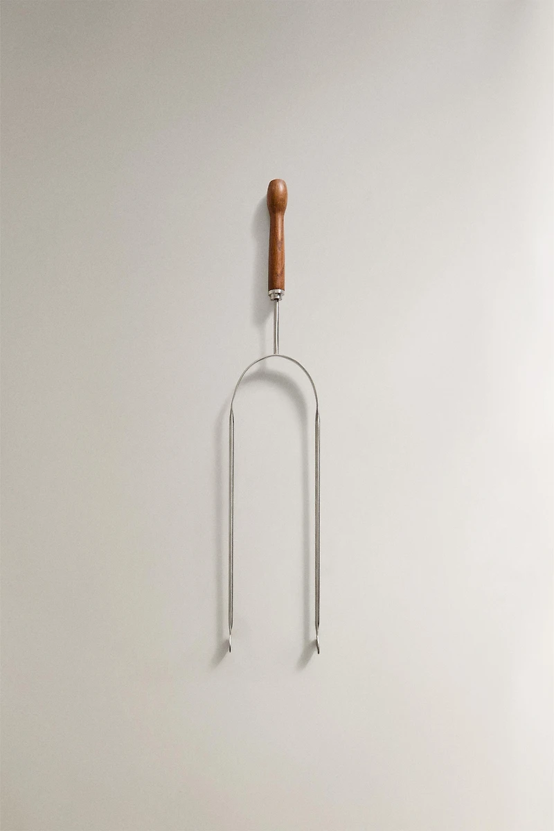 STEEL FIREPLACE TONGS