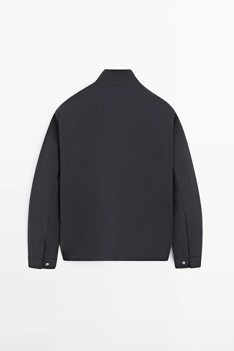 Two-way stretch fabric jacket