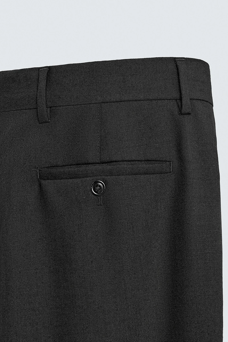 PANTALON DE COSTUME 100 % LAINE