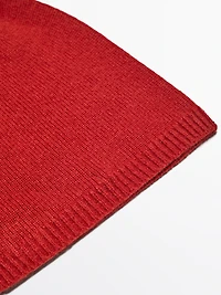 Fine knit beanie