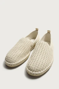 KNIT FABRIC ESPADRILLES