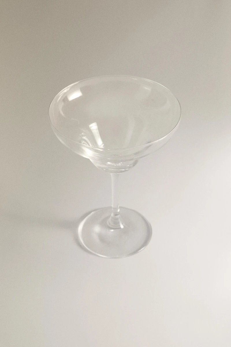 CRYSTALLINE COCKTAIL GLASS