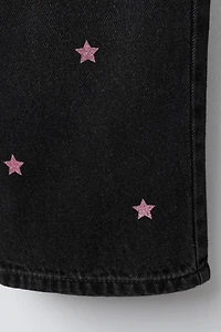SHIMMER STAR CULOTTE JEANS