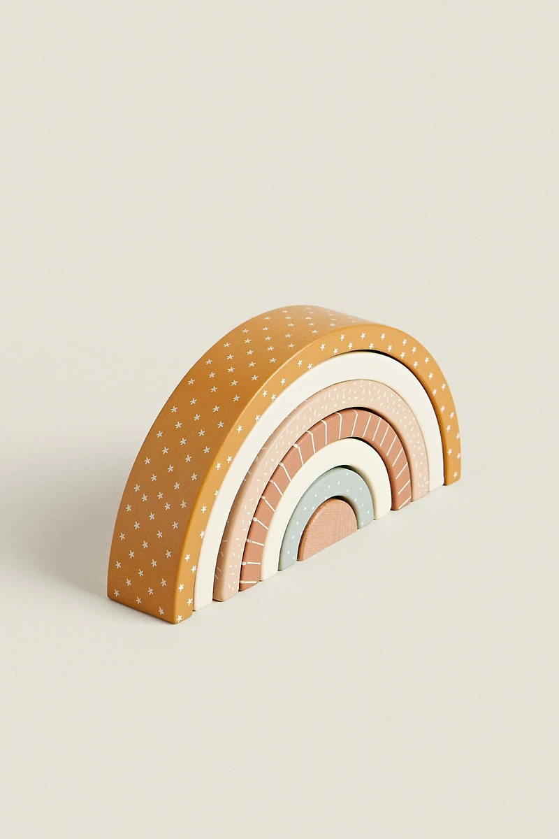 JOUET ENFANT ARC-EN-CIEL BLOCS