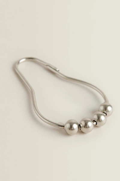 PACK OF METAL SHOWER CURTAIN RINGS (PACK OF 12)