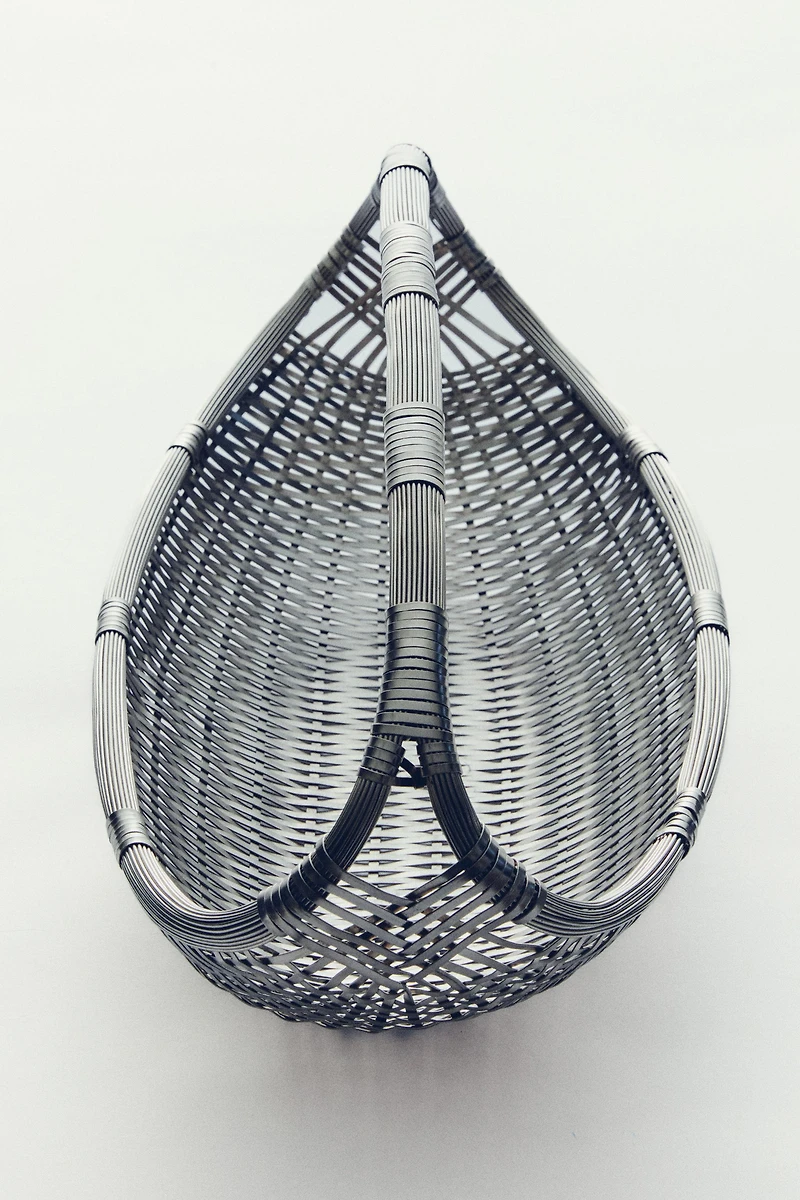 PANIER BAS MÉTALLIQUE TRESSÉ I COLIN KING