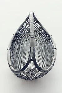 PANIER BAS MÉTALLIQUE TRESSÉ I COLIN KING