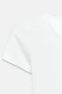 RIB SHORT SLEEVE T-SHIRT
