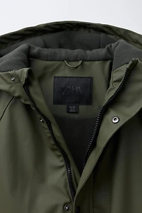 PARKA GOMMÉE DÉPERLANTE