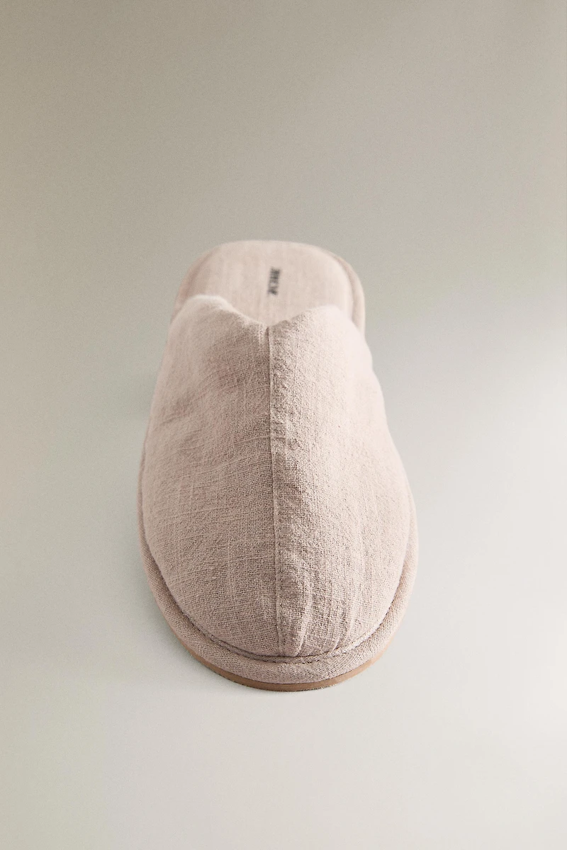 RAMIE MULE SLIPPERS