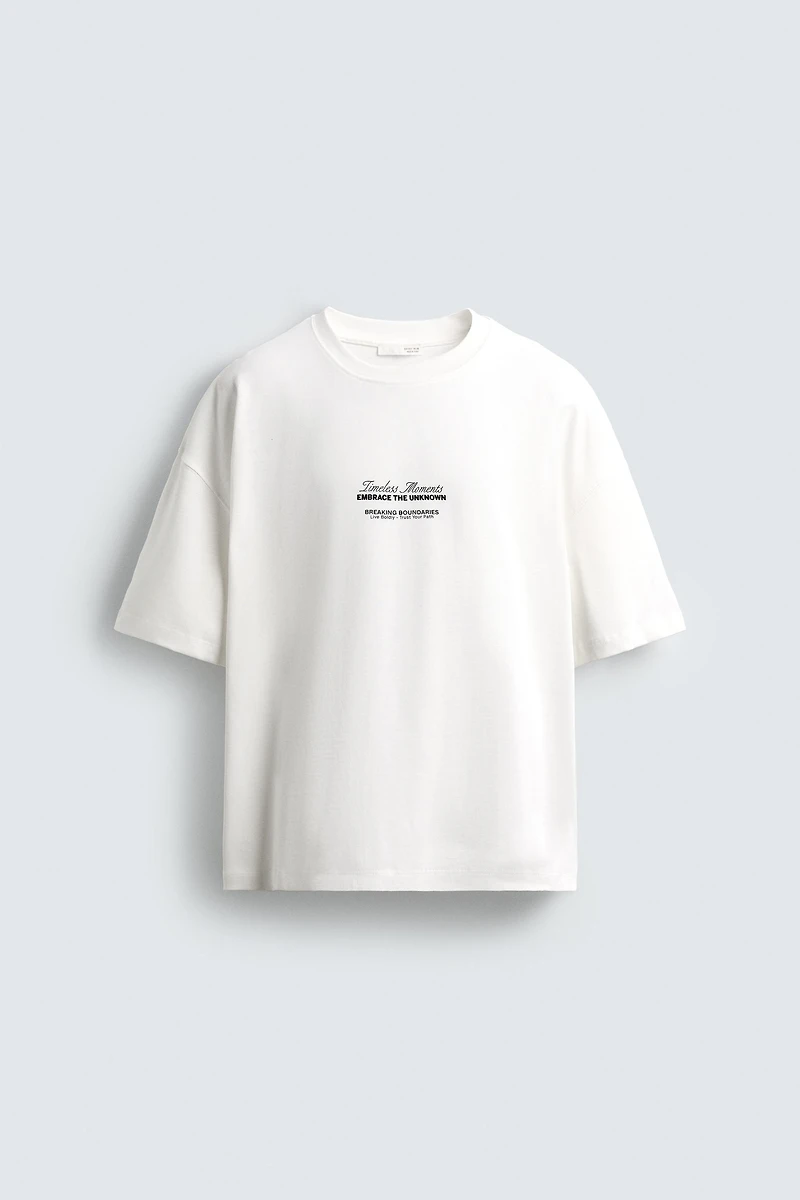 PALM TREE PRINT T-SHIRT