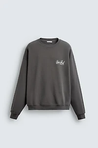 PRINTED CREWNECK SWEATSHIRT