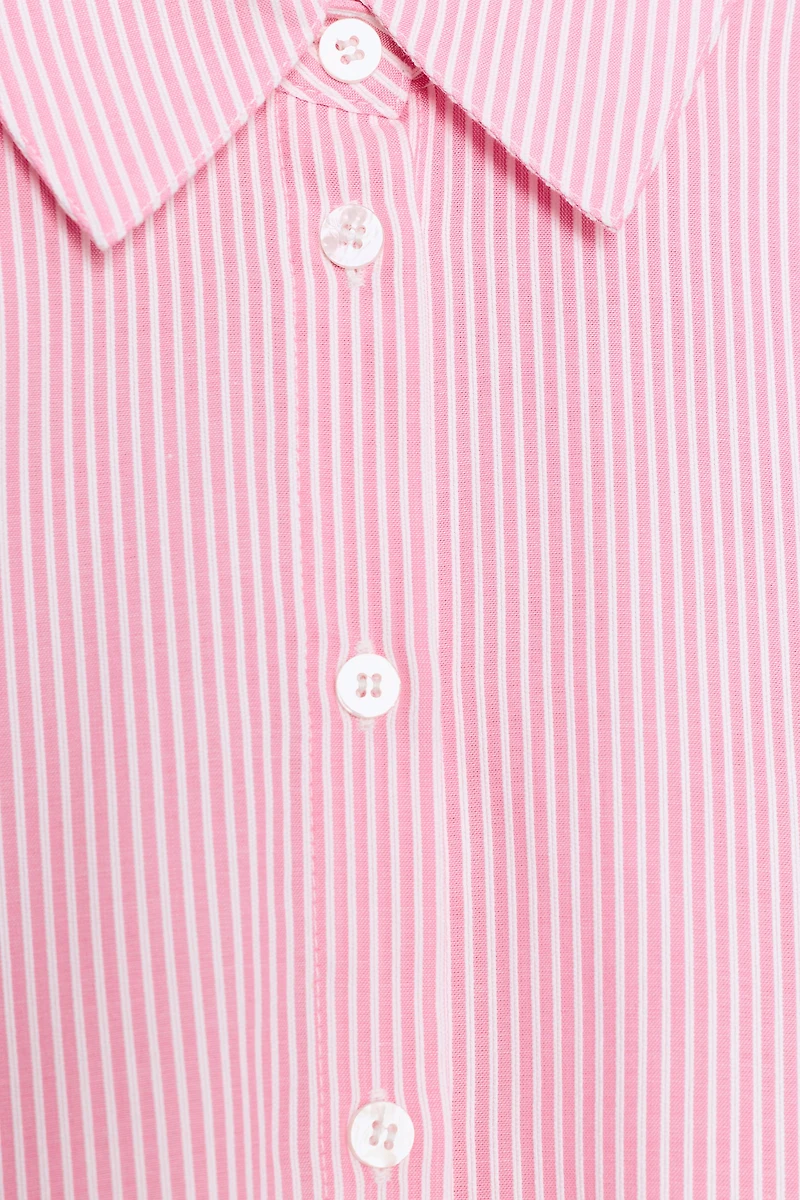 STRIPED COTTON SHIRT