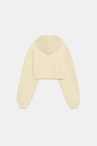 CROPPED HOODIE SWEATSHIRT