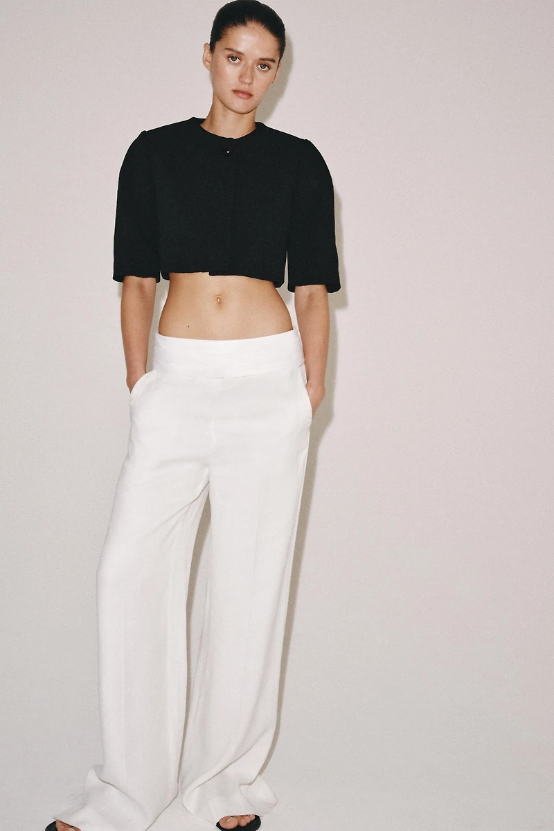 ZW COLLECTION CROPPED BLAZER