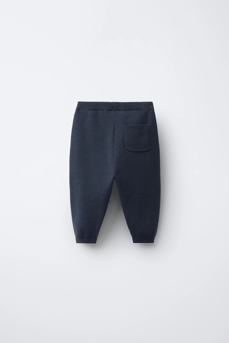 KNIT JOGGING PANTS