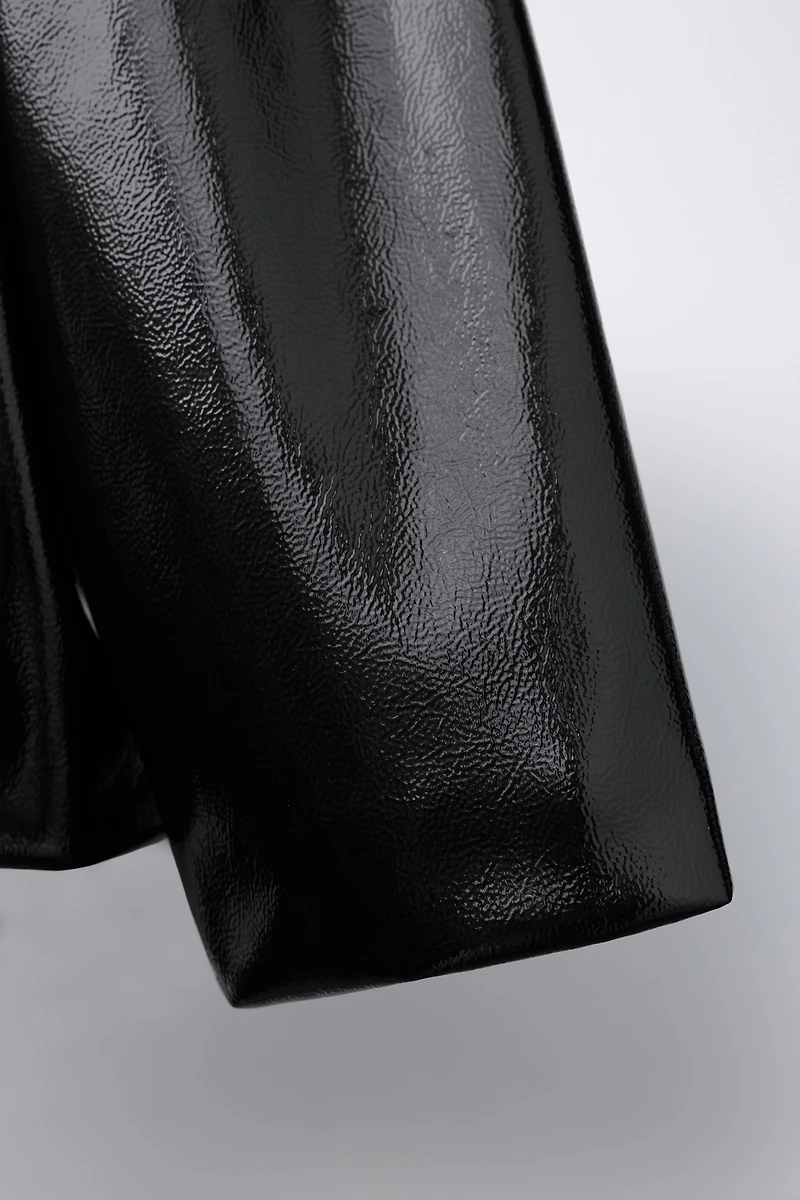 FAUX LEATHER JACKET