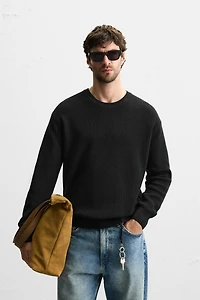 PURL KNIT SWEATER