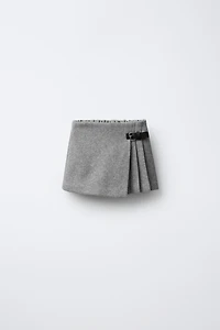 JUPE-SHORT À BOUCLE