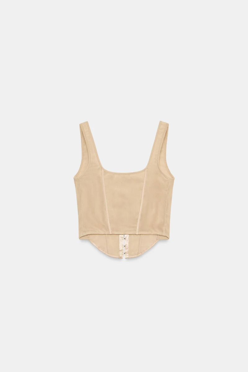 TULLE CORSET TOP