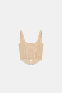 TULLE CORSET TOP