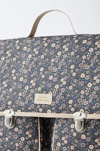 CARTABLE SCOLAIRE FLEURS