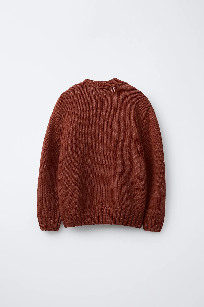 TEXTURED KNIT JUMPER